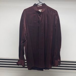 Men’s Pavo Red Metallic Shirt